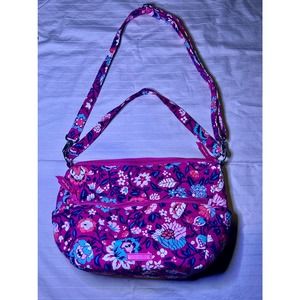 Vera Bradley Pink Top Handle and Crossbody Bag with Adjustable/Removeable Strap